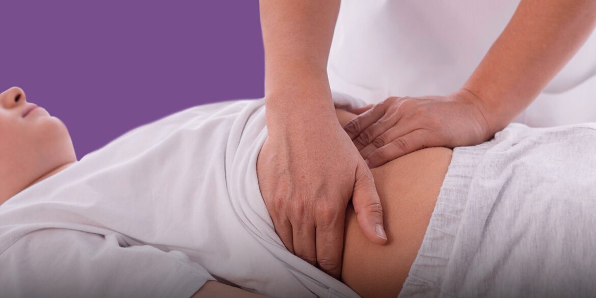 Gentle post-pregnancy spa session focused on comfort, relaxation, and mindful care