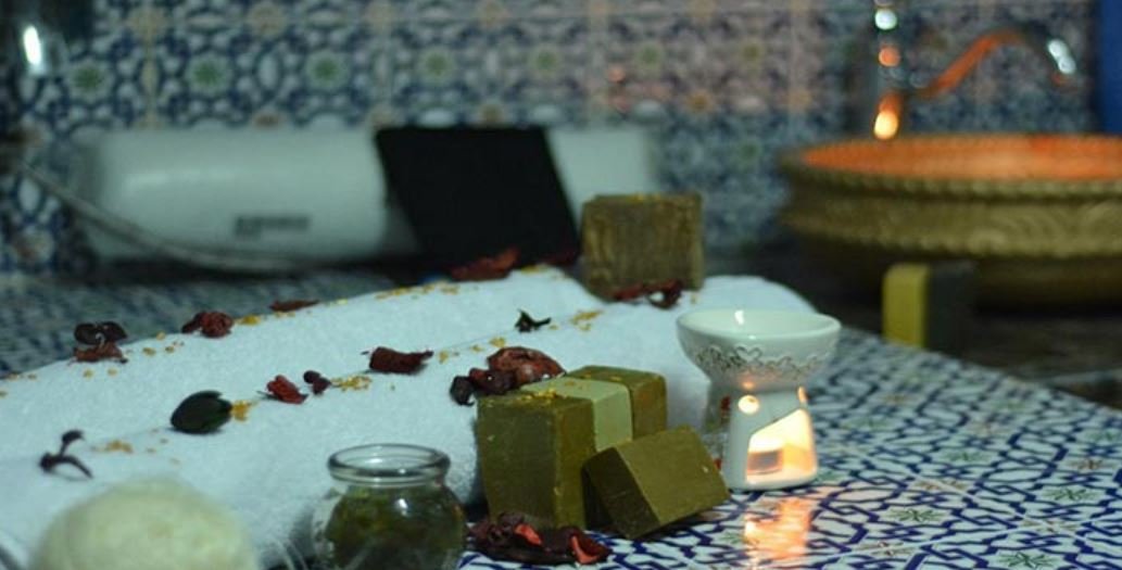 Moroccan bath therapist Dubai