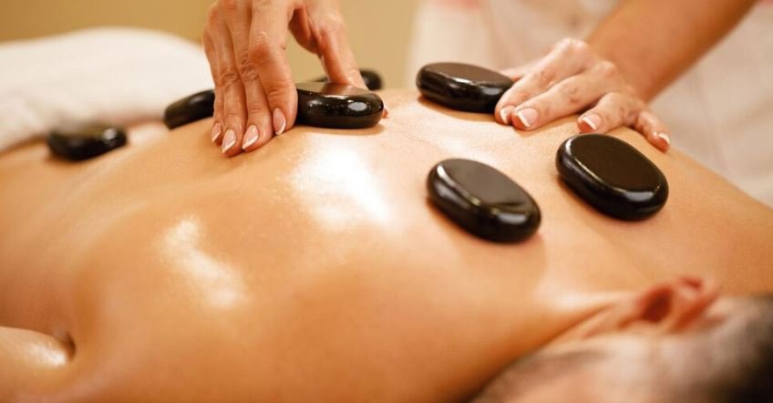 hot stone massage at home Dubai
