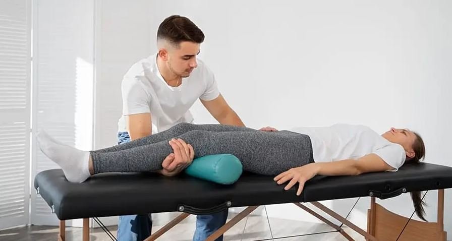 physiotherapy style massage at home Dubai