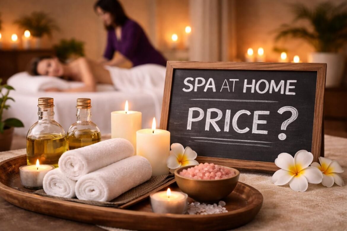 spa session at home price explained through professional